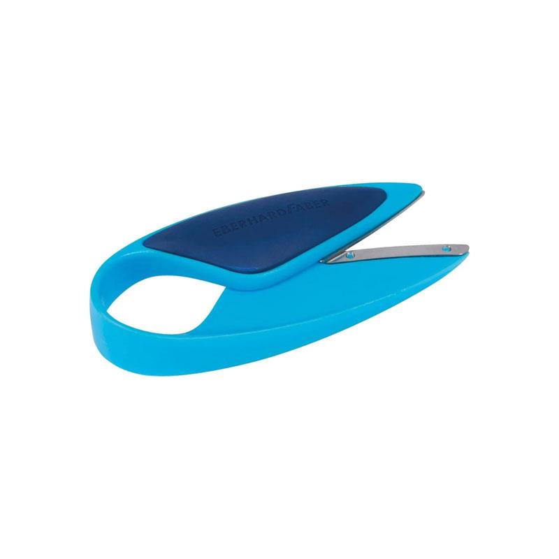 Eberhard Faber Children's Safe Scissors For Cutting And Crafts With Toddlers Blue