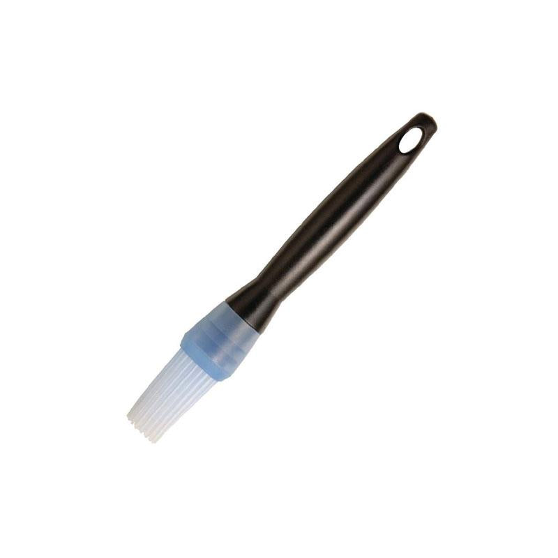KitchenCraft Silicone Pastry/Basting Brush 17cm Black/Blue Main image