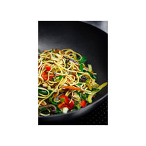 MasterClass Professional Non-Stick Wok 30cm Carbon Steel Induction-Safe Black
