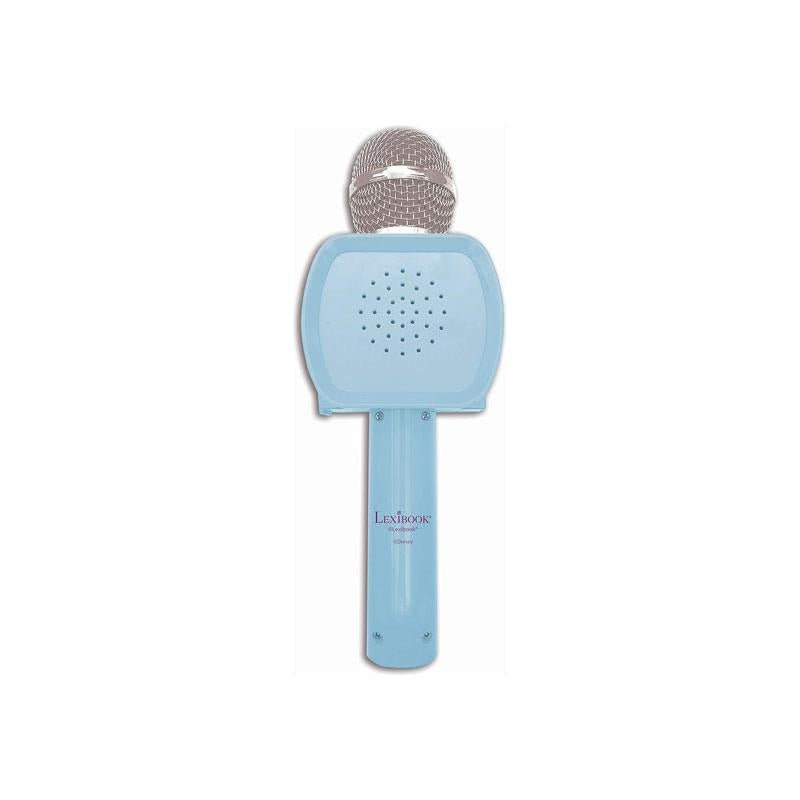 Lexibook Disney Frozen II Wireless Karaoke Microphone With Bluetooth Built-In Speaker - Blue