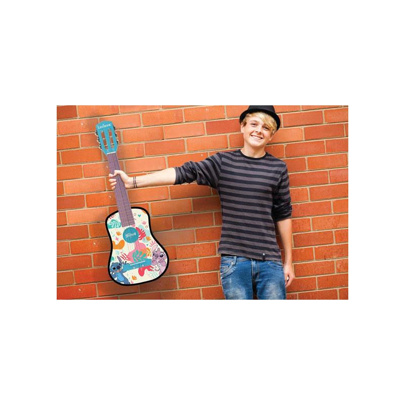 Lexibook Disney Stitch Children's Acoustic Guitar 78cm Multicolour