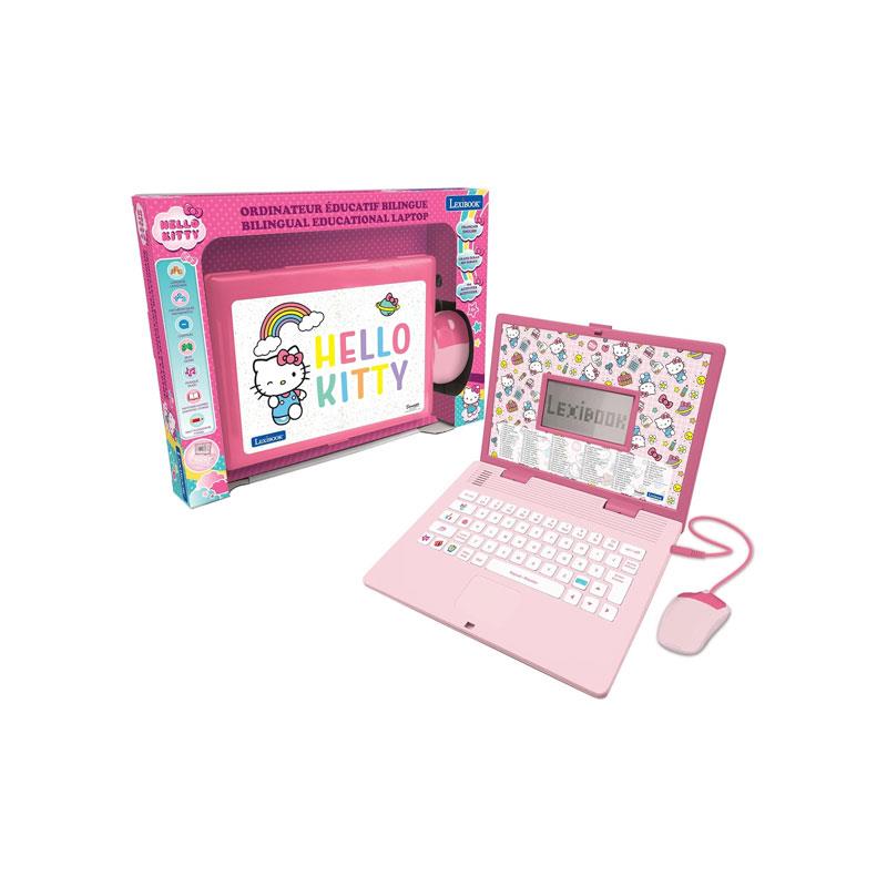 Lexibook Hello Kitty Bilingual Educational Laptop With 124 Activites Pink Main image