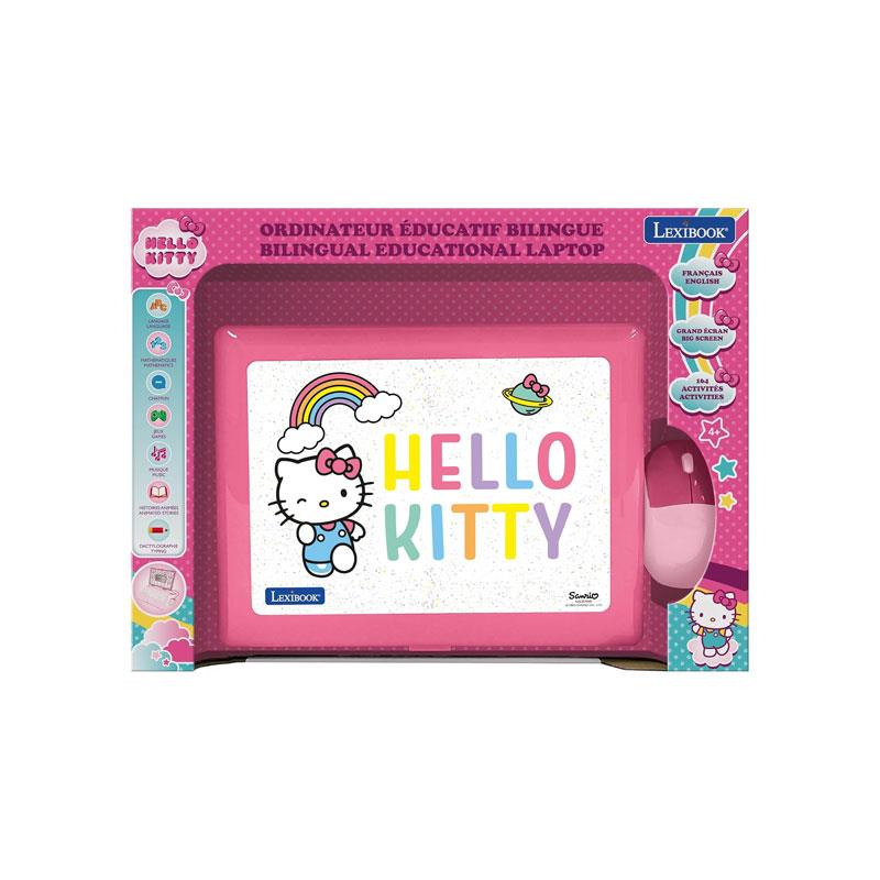 Lexibook Hello Kitty Bilingual Educational Laptop With 124 Activites Pink