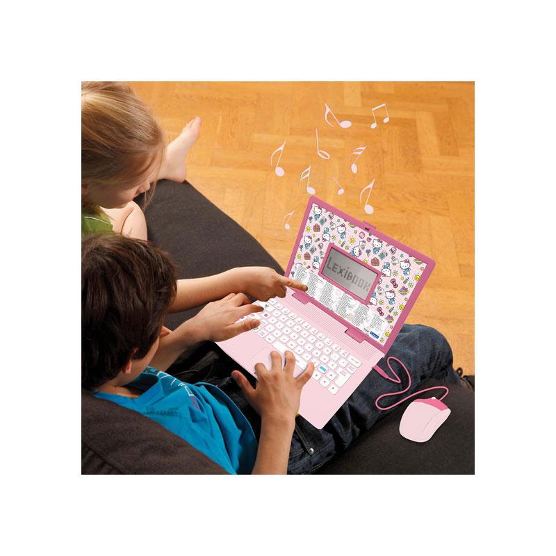 Lexibook Hello Kitty Bilingual Educational Laptop With 124 Activites Pink
