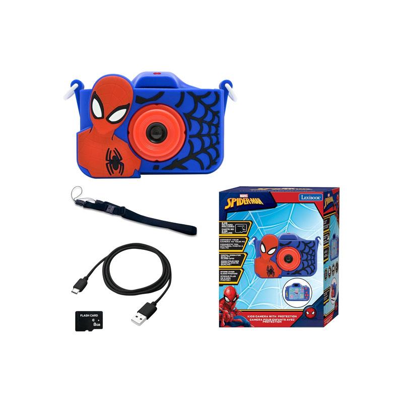 Lexibook Spider-Man Kids Camera With Protective Cover Blue/Red Main image