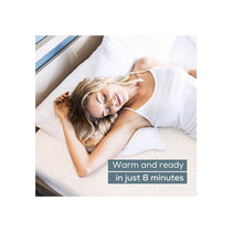 Beurer Monogram Comfort Fitted King Dual Heated Matress Cover 6 Temperature Settings Extra Soft Breathable King Size 200 x 150cm White