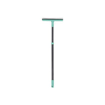 JVL Rubber Squeegee Sponge Window Cleaner With Extendable Pole Turquoise