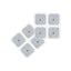 Beurer Replacement Set Of Self-Adhesive Gel Electrode Pads 45 x 45 mm