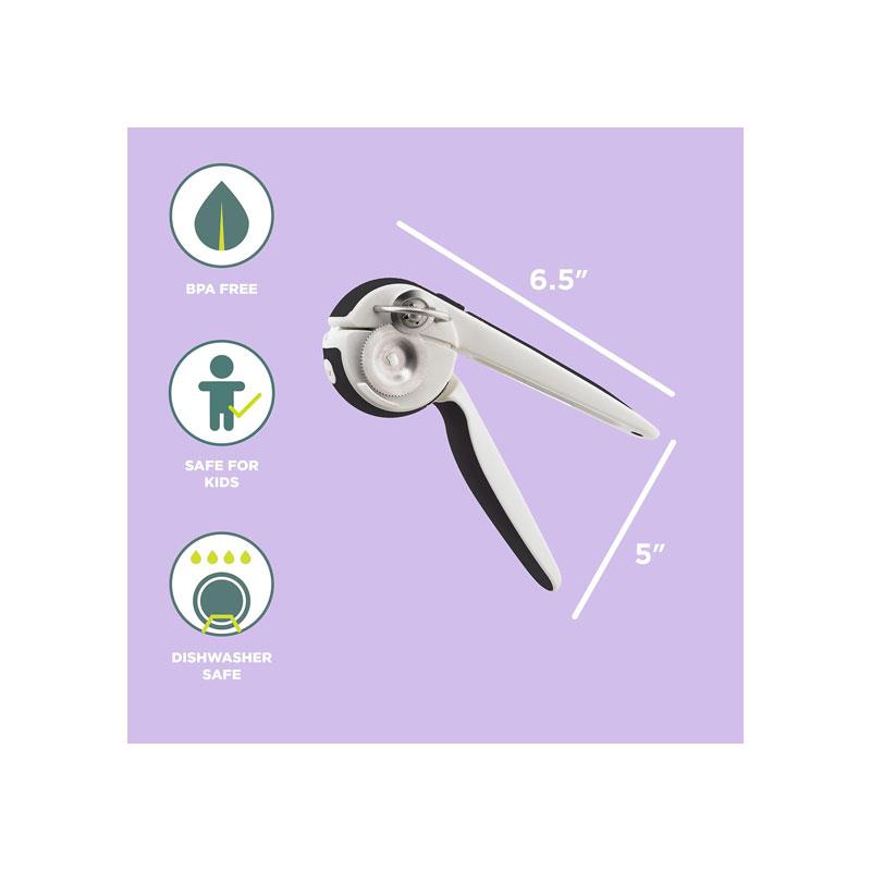 Chef'n EZ Squeeze Can Opener Plastic Black/White Secondary image