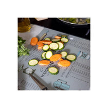 Creative Tops Weight And Measurement Work Surface Protector Glass Toughened Glass Kitchen Multicolour