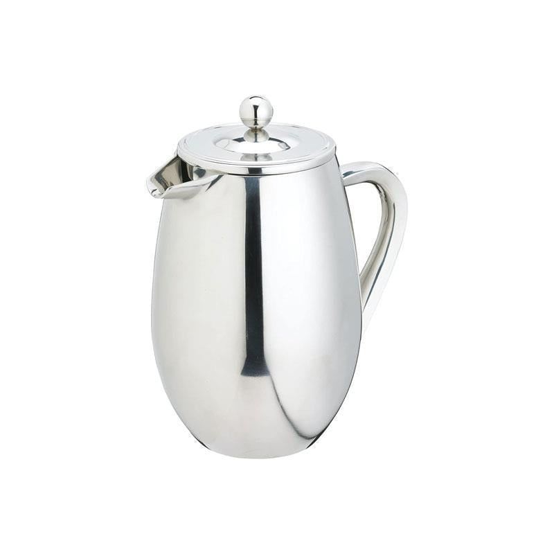 La Cafetiere Double Walled Cafetiere 3-Cup/350ml French Presses Stainless Steel Silver Main image