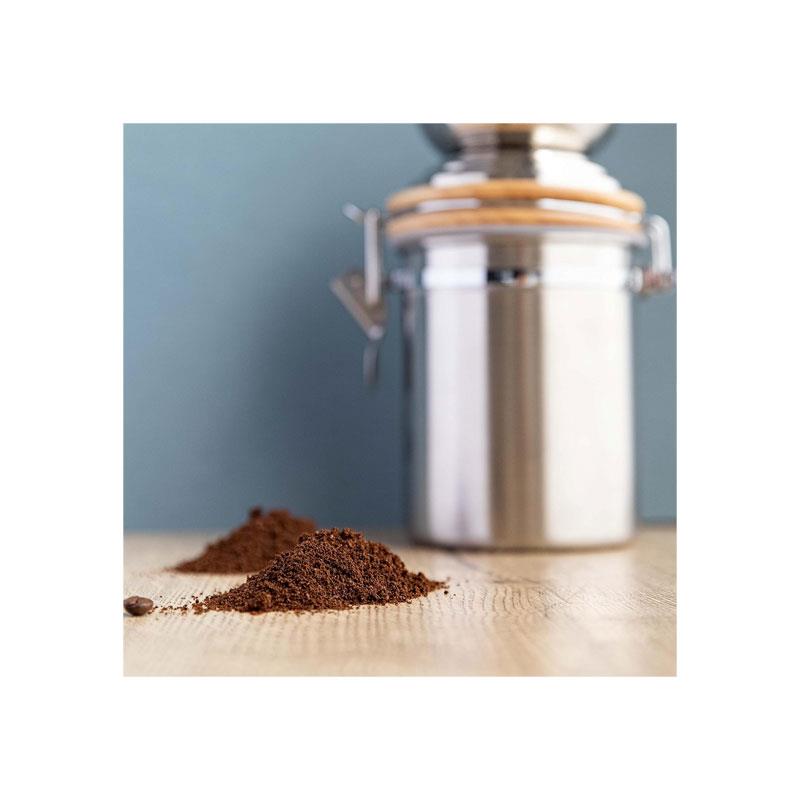 La Cafetiere Traditional Manual Coffee Grinder Stainless Steel Silver