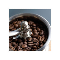 La Cafetiere Traditional Manual Coffee Grinder Stainless Steel Silver