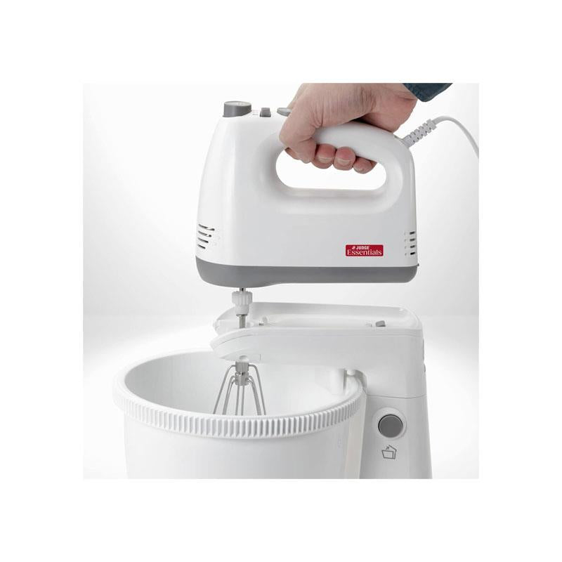 Judge 2-In-1 Hand Electric Mixer With Stand And Detachable Bowl 2 Whisks 2 Dough Hooks 5 Speed Settings 300W White Secondary image