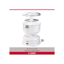 Judge Electric Potato Peeler Fully Automatic Rotating Vegetable Peeler 1kg Capacity White