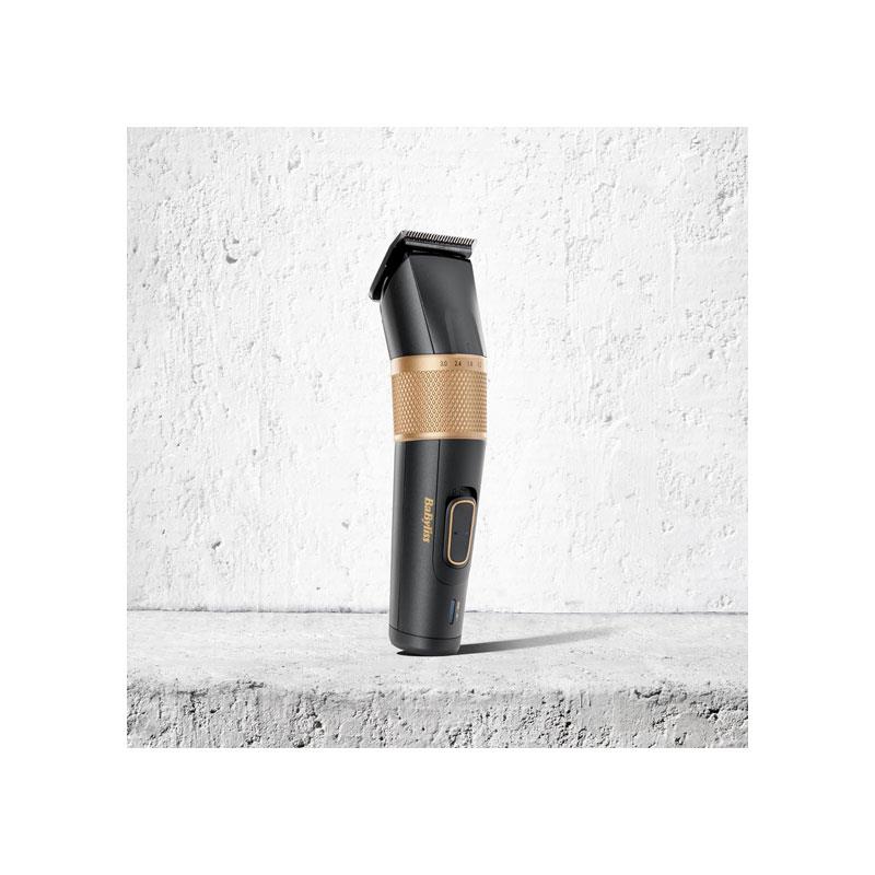 BaByliss Graphite Precision 8-In-1 Multi-Trimmer Cord/Cordless Hair Clipper Gold & Black Secondary image