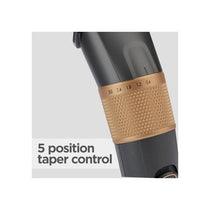 BaByliss Graphite Precision 8-In-1 Multi-Trimmer Cord/Cordless Hair Clipper Gold & Black