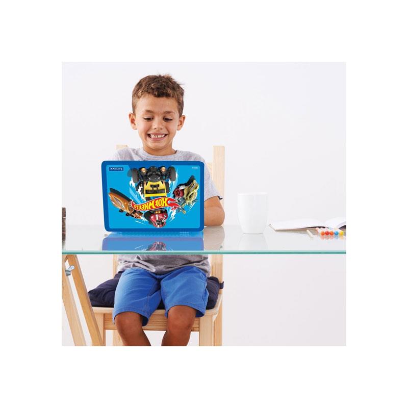 Lexibook Hot Wheels Bilingual Educational Laptop With 124 Activites Blue