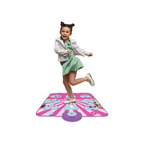 Lexibook Barbie Electronic Bluetooth And Luminous Dance Mat Light-Up With 6 Game Modes Pink