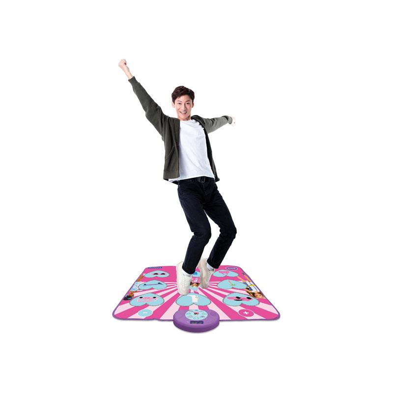 Lexibook Barbie Electronic Bluetooth And Luminous Dance Mat Light-Up With 6 Game Modes Pink