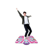 Lexibook Barbie Electronic Bluetooth And Luminous Dance Mat Light-Up With 6 Game Modes Pink