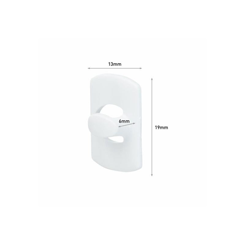 3M Command Decorating Clips Mini 20 Clips And 24 Mini Strips White