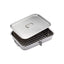 KitchenCraft Home Made BBQ/Stovetop Smoker Oven Stainless Steel 37.5 x 27 cm Silver