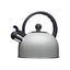 KitchenCraft Living Nostalgia Traditional Whistling Kettle 1.4 Litre Stainless Steel French Grey