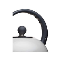 KitchenCraft Living Nostalgia Traditional Whistling Kettle 1.4 Litre Stainless Steel French Grey
