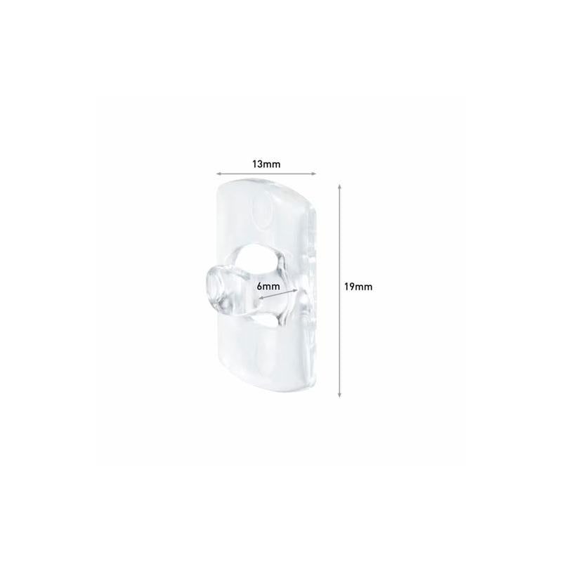 3M Command Outdoor Decorating Clips Mini 20 Hooks And 24 Outdoor Strips Transparent/Clear Secondary image