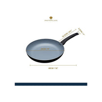 MasterClass Eco Frying Pan 30cm Ceramic Non-Stick Aluminium Large Black