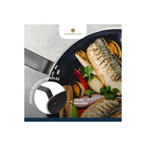 MasterClass Heavy Duty Frying Pan 20cm Aluminium Non-Stick Black