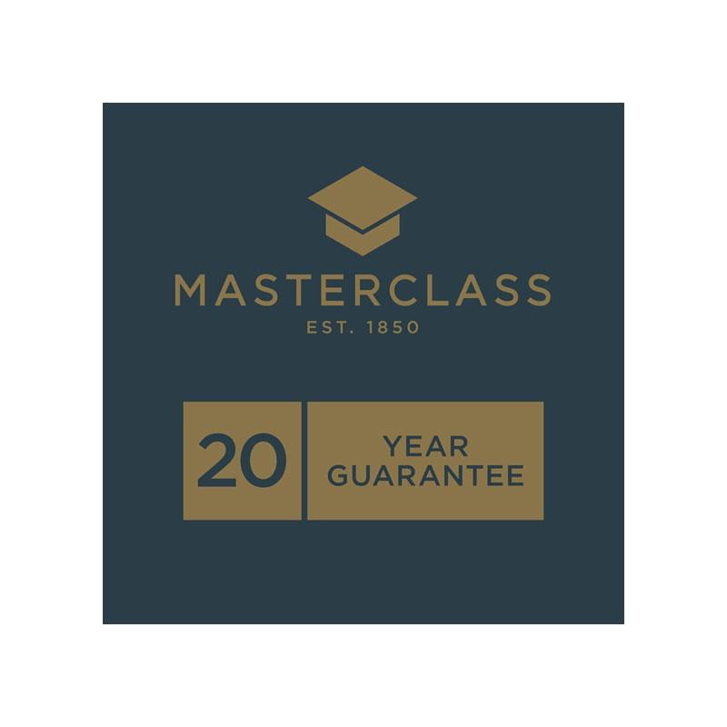 MasterClass Pudding Steamer 2 Litres Non-Stick Robust Carbon Steel Black