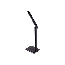 Groov-e Ares Desk LED Lamp With Wireless Charging Pad & Clock Black