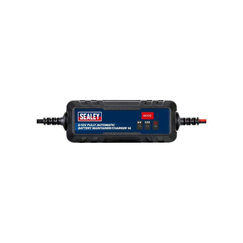Sealey 6/12V Fully Automatic Battery Maintainer/Charger 1A