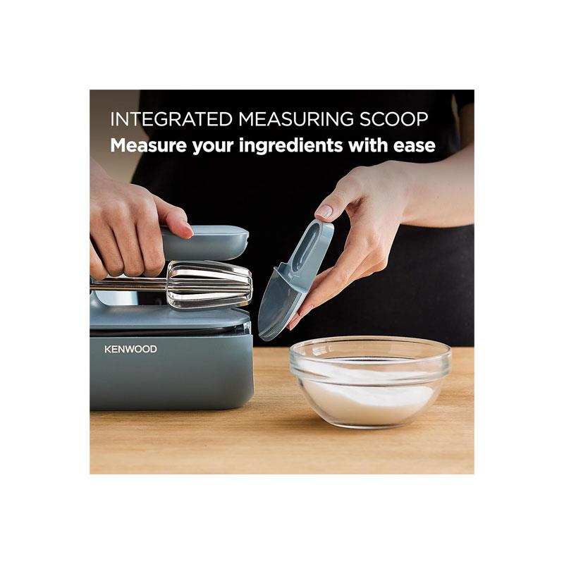 Kenwood QuickMix Go Electric Hand Mixer Beaters Kneader 5 Speed Levels 350W Storm Blue