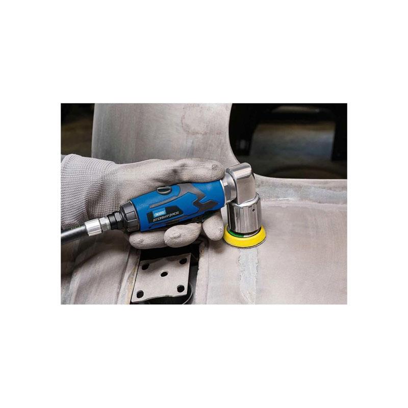 Draper Storm Force 50mm Mini Air Sander Blue