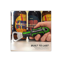 Sealey GripMAX Bottle Opener Hi-Vis Polypropylene Rubber Soft Grip Handle Green