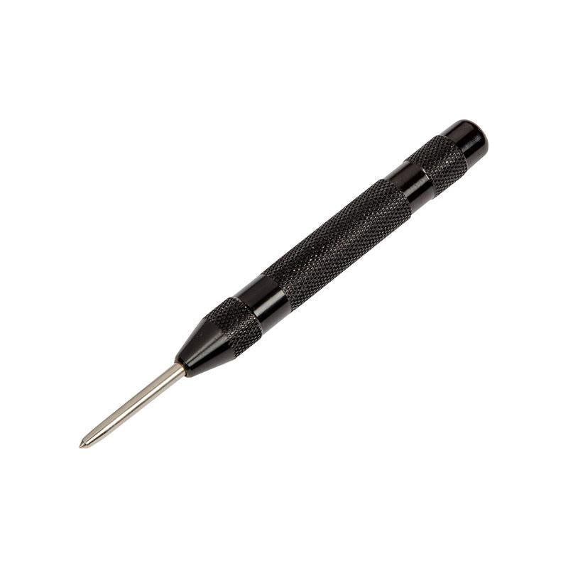 BlueSpot Tools Automatic Centre Punch Spring Loaded Hardened Tip Metal Black Main image