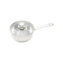 KitchenCraft Two Hole Egg Poacher 16cm Saute Pan Stainless Steel Silver