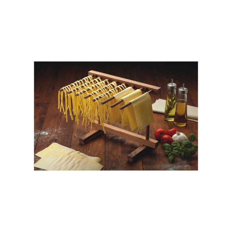 KitchenCraft World Of Flavours Italian Pasta Drying Stand Wood
