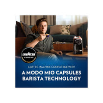 Lavazza Jolie & Milk EVO Pod Coffee Machine With Integrated Milk Frother And Removable Grid 1250W 0.6 Litres Black