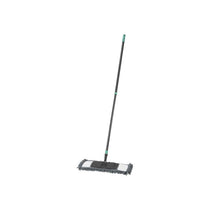 JVL Chenille Extendable Flat Floor Mop Super-Absorbent Grey/Turquoise