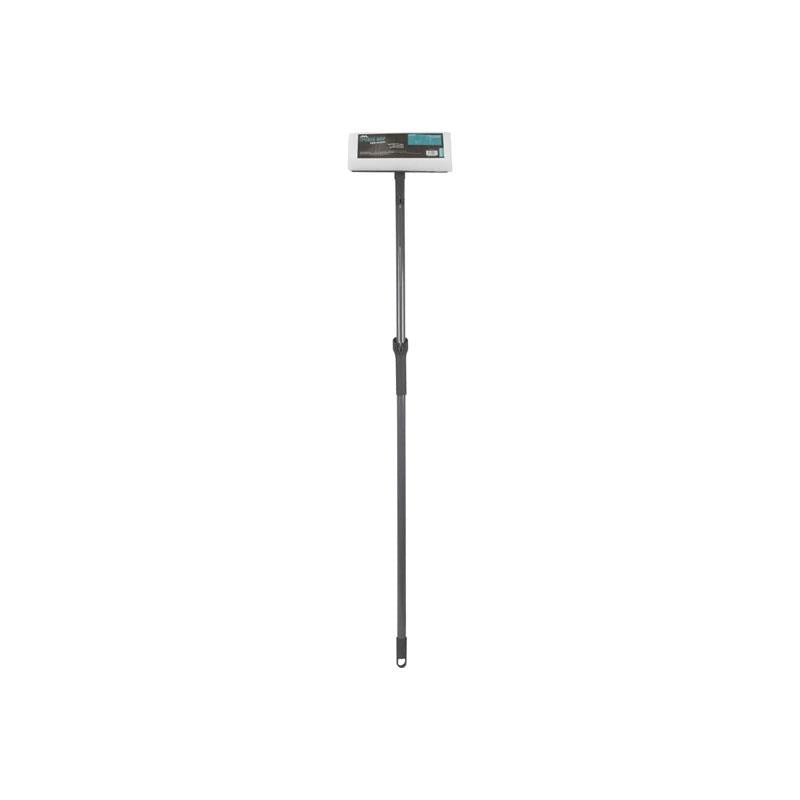 JVL Sponge Mop Super-Absorbent Flat Squeegee Floor Mop Grey/Turquoise 20-710GY-T Main image