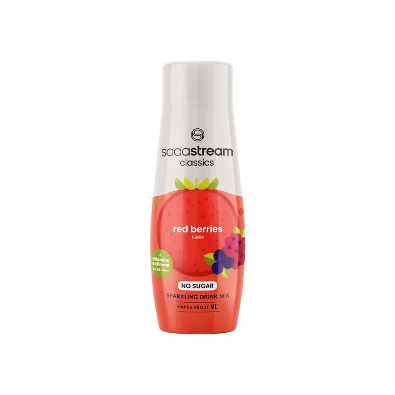 SodaStream Classics Red Berries Zeros Drink Mix 440ml Soda Syrup For Sparkling Flavoured Water Main image