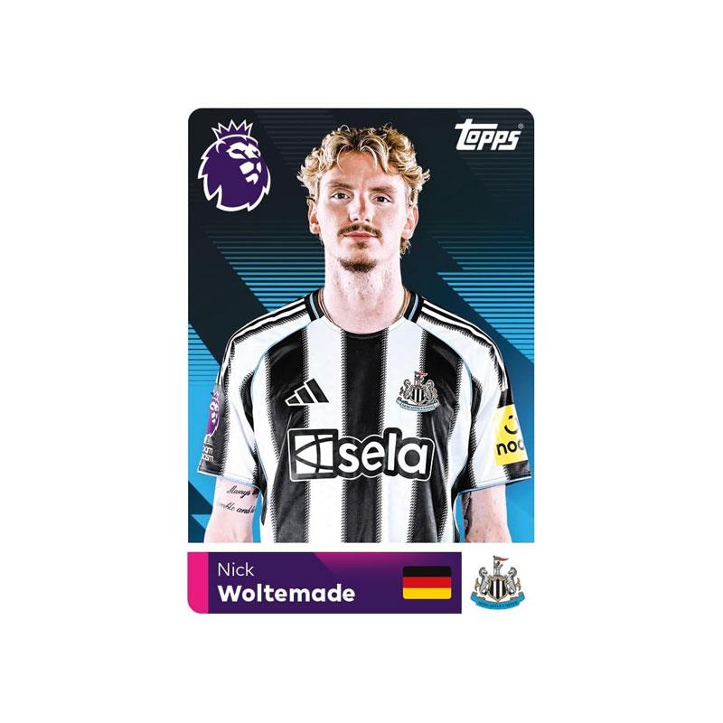 Topps Premier League Stickers 2026 Mega Pack 18 Packets Of Premier League Stickers 108 Stickers In Total