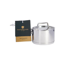 MasterClass Mini Saucepan Induction-Safe Polished Stainless Steel 8.5cm Silver