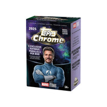 Topps Marvel Studios Chrome 2025 Value Box Official Licensed Marvel Trading Cards Game