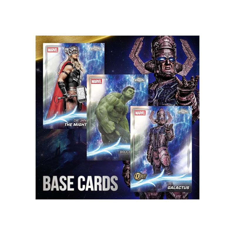 Topps Marvel Studios Chrome 2025 Value Box Official Licensed Marvel Trading Cards Game
