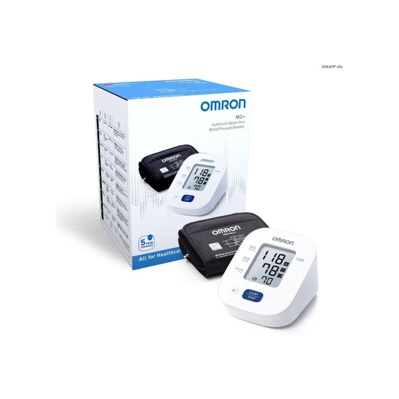 Omron M2+ Arm Blood Pressure Monitor White/Black Secondary image